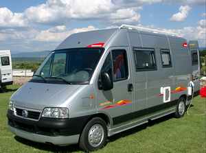 Trigano EuroCamp Modelljahr 2004/05 silber - Abbildung mit Sonderzubeh&ouml;r